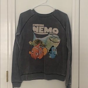 Distressed “Finding Nemo” Crewneck